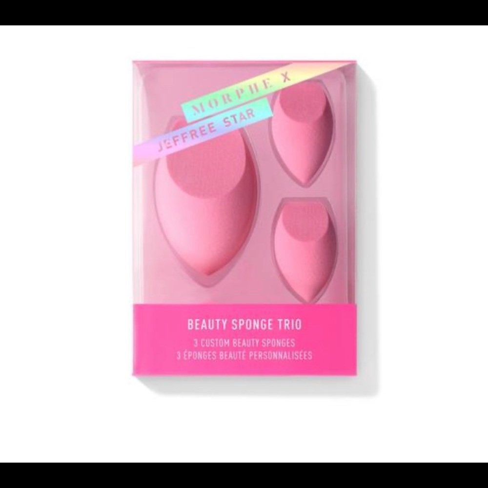 LAST ONE! NIP💕 Morphe X Jeffree Star trio sponge set🛍